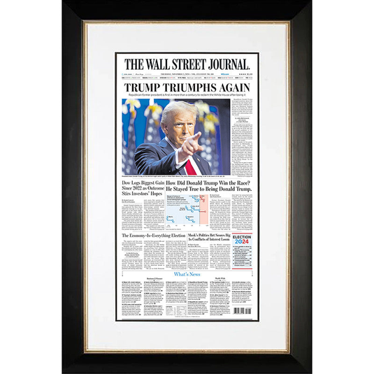 The Wall Street Journal Custom Framed Reprints The Wall Street