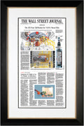 The 322-Foot Tall Rocket for NASA's Moon Flyby (Front Page - Exchange Section) | The Wall Street Journal, Framed Article Reprint, April 4-5, 2026