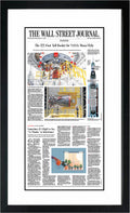 The 322-Foot Tall Rocket for NASA's Moon Flyby (Front Page - Exchange Section) | The Wall Street Journal, Framed Article Reprint, April 4-5, 2026