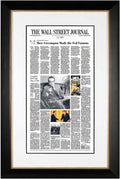 Longtime Fed Chief Dies and How Greenspan Made the Fed Famous | The Wall Street Journal, Framed Reprint, June 23, 2026  | The Wall Street Journal, Framed Reprint, June 15, 2026