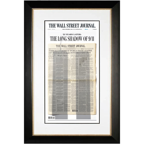 25 Years Later: The Long Shadow of 9/11 | The Wall Street Journal, Framed Reprint, September 11, 2026