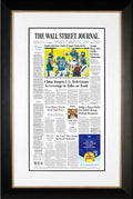 Eagles Roll Over Chiefs in Super Bowl, 40-22 | The Wall Street Journal, Framed Reprint, February 10, 2025