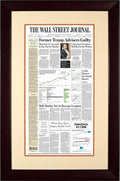 Cohen, Manafort Guilty | The Wall Street Journal, Framed Reprint, Aug. 22, 2018