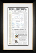 Dow 30000 | The Wall Street Journal, Framed Reprint, November 25, 2020