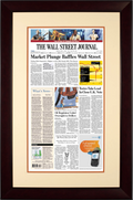 Flash Crash | The Wall Street Journal Framed Reprint, May 7, 2010