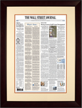 Katrina: Gulf Coast Devastated | The Wall Street Journal Framed Reprint, August 31, 2005