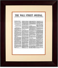 Ma Bell's Orphans | The Wall Street Journal, Framed Article Reprint, Oct. 19, 1983